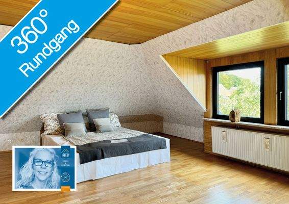 2 große Schlafzimmer im OG