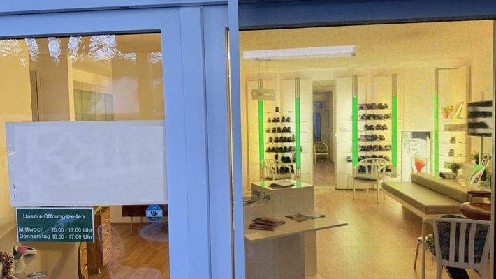 Eingang zur Gewerbefläche