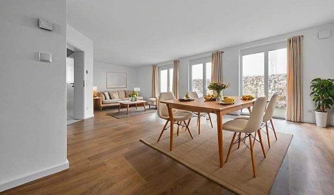 Wohnzimmer EG (KI Einrichtungsbeispiel)