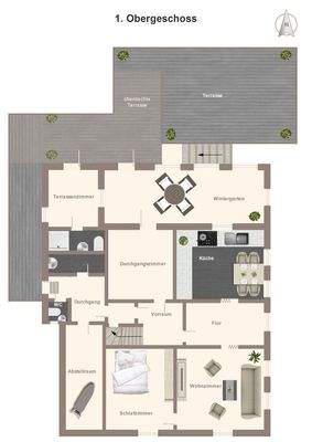 Grundriss Obergeschoss