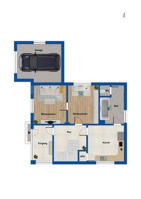 Grundriss Erdgeschoss