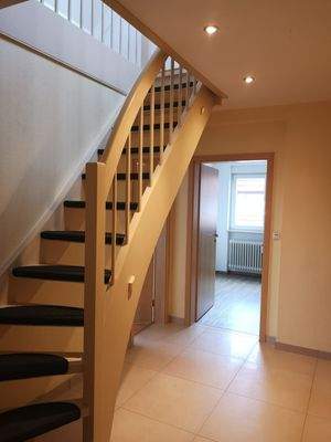 Treppenaufgang zur 2 Etage der Wohnung