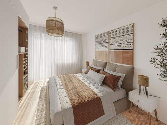 Schlafzimmer visualisiert