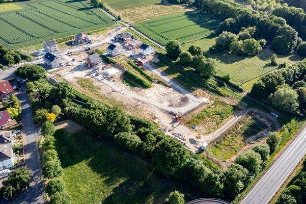 Baugebiet Werl Süd II im Mai 2025