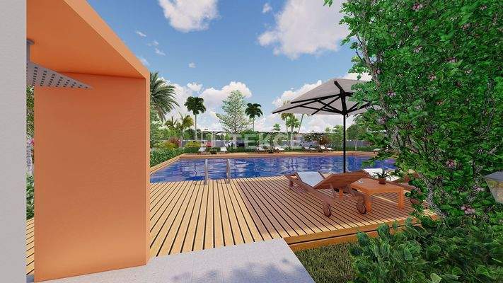 Stylish Apartments in a Complex with Facilities in Erdemli, Mersin