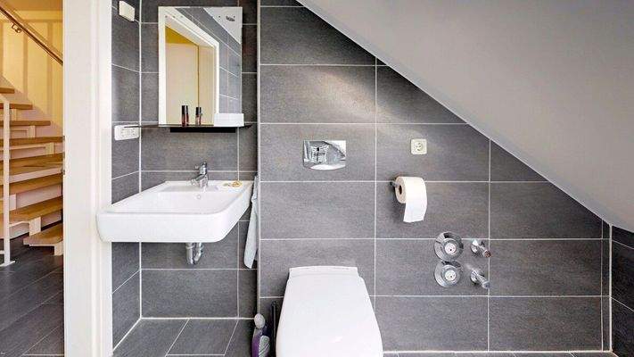 Gäste-WC mit Dusche