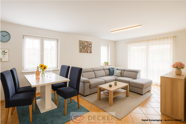 Wohn - und Esszimmer