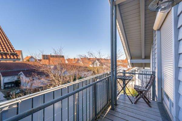 Blick vom Balkon Bild 1