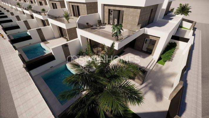 Modern 3 Bedroom Houses with Private Pool in Dolores