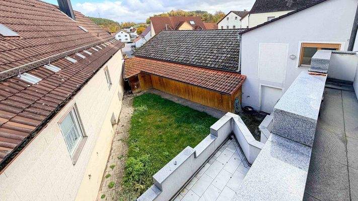 Draufsicht Außenbereich