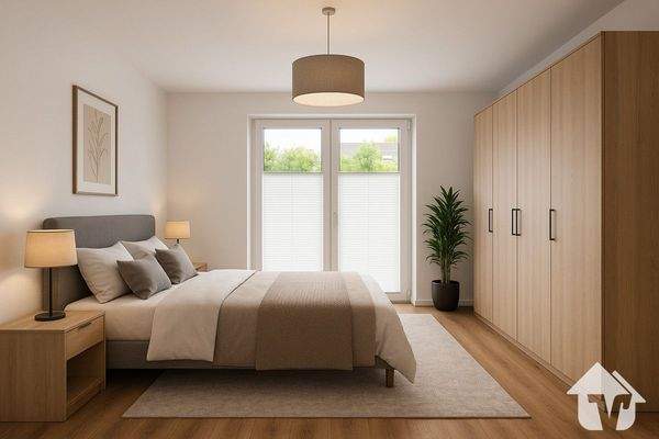 Schlafzimmer Visualisierung