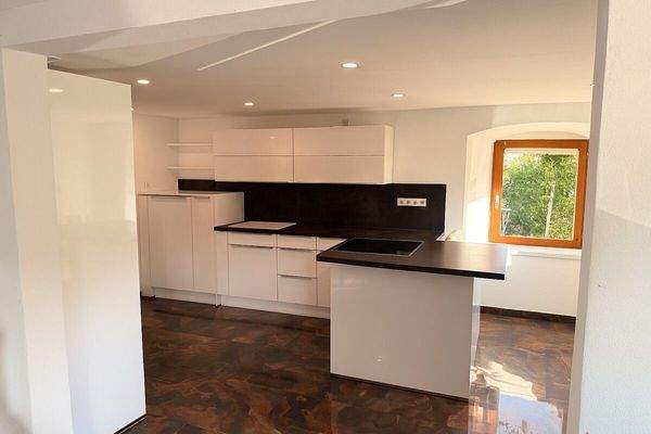 Wohnzimmer zur Küche