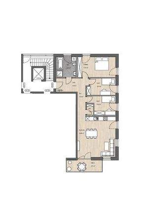 Grundriss Wohnung 20