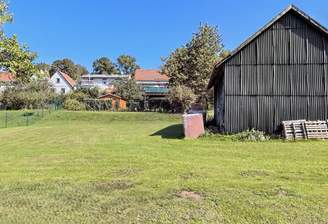 Die Ansicht mit Halle