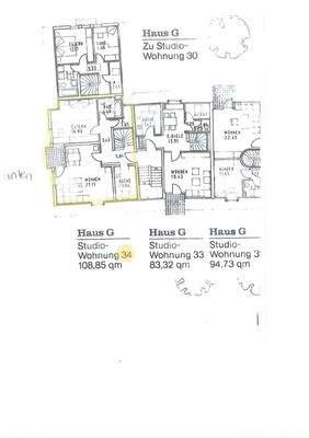 Grundriss Haus G unten