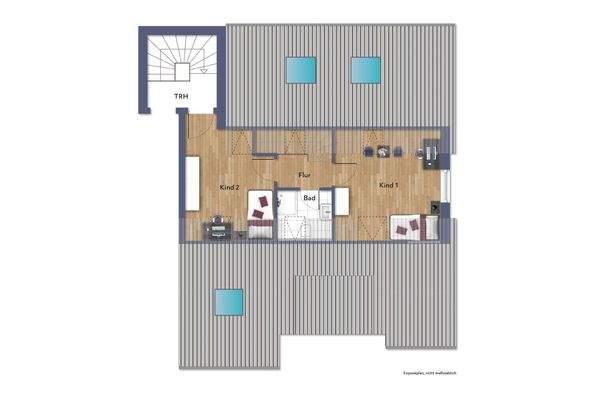 Grundriss Dachgeschoss