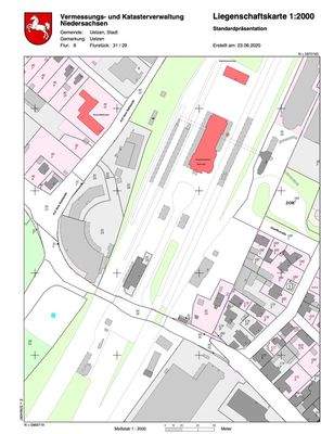 Liegenschaftskarte 1:2000