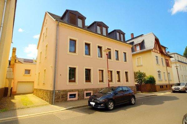 Blick auf das Wohnhaus