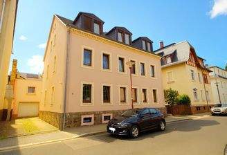 Blick auf das Wohnhaus