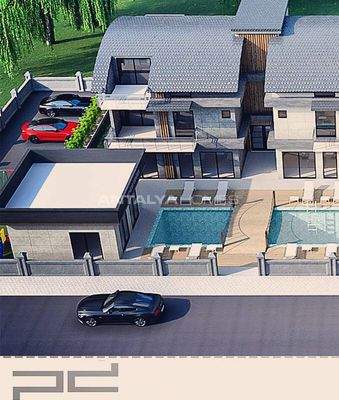 New Build Apartments in Complex with Pool in Belek Antalya