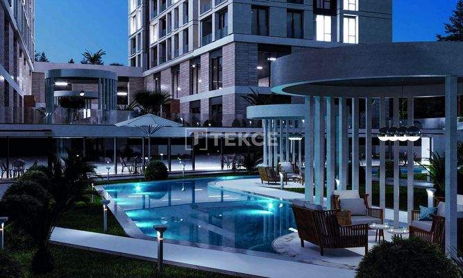 Apartments with Master Bathroom and Balcony in Esenyurt, Istanbul