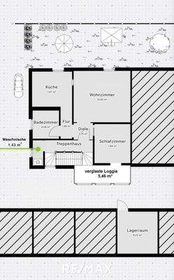 Grundrissplan, selbstgezeichnet
