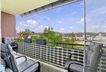 Blick vom Balkon