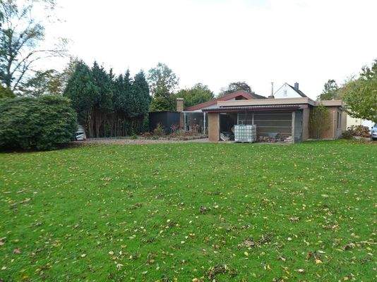 Außenansicht Wintergarten.