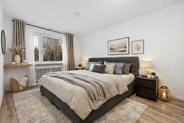 Schlafzimmer |  virt. Darstellung