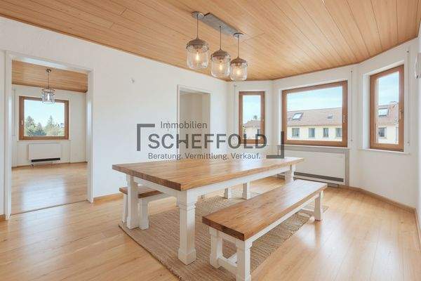 Esszimmer, Landhaus - (KI generiert)