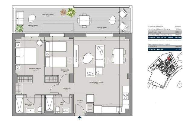 Manilva's Panoramic Golf-View Real Estate near the Beach