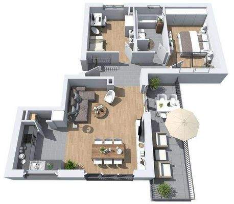 3 ZKBB mit ca. 81 m²