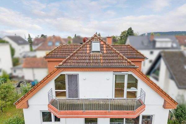 Drohnenansicht Balkon