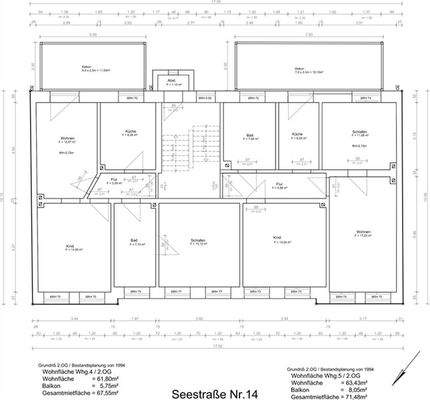 Grundriss Regelgeschoss 2. OG