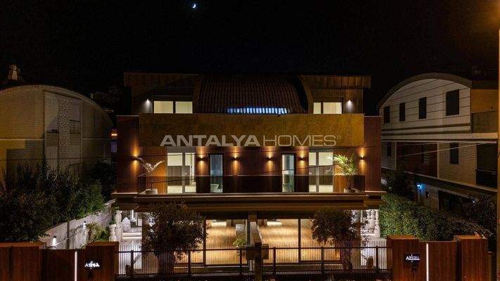 Detached Houses with Gardens and Pools in Kundu Antalya