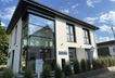 City Villa Front mit Glaselement