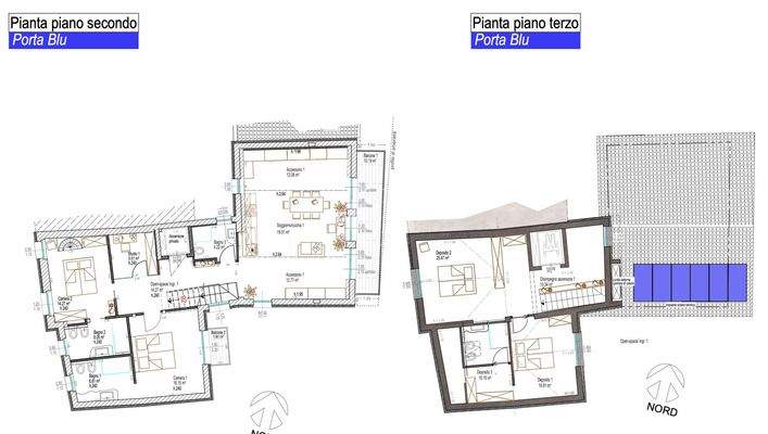 planimetria blue door mq 240