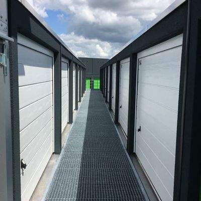 Oberen Einheiten ohne Überdachung