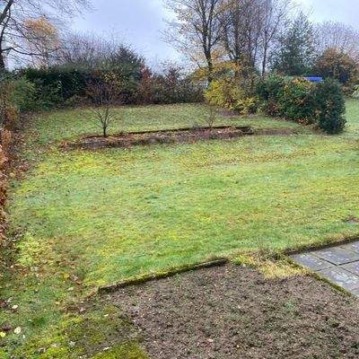 Gartengrundstück hinten