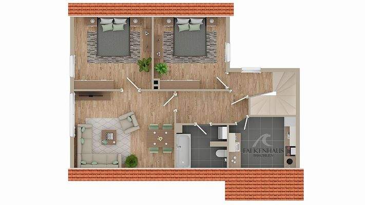 Grundriss Obergeschoss