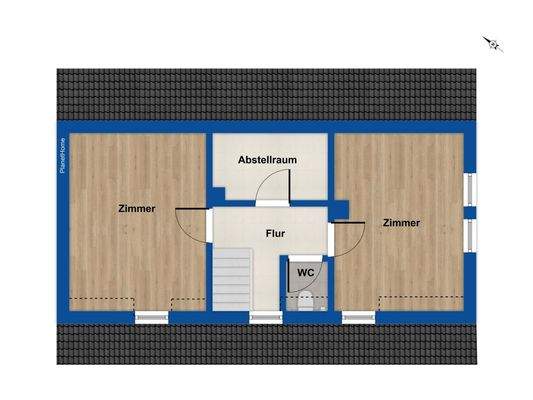 Grundriss - Dachgeschoss