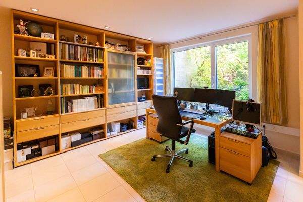 Arbeitszimmer im Untergeschos