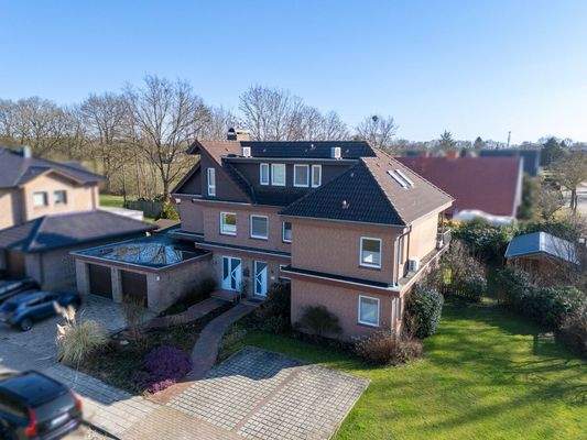 Blick auf die Immobilie