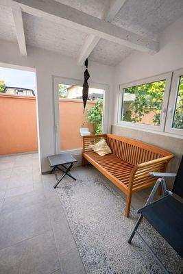 Überdachte Terrasse