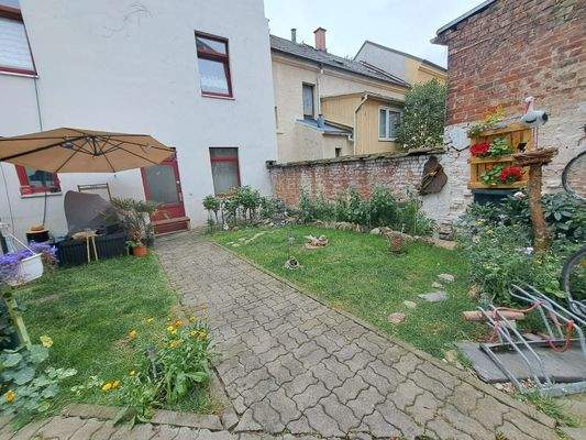 gemütlicher Innenhof