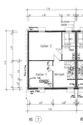 Grundriss Kellergeschoss
