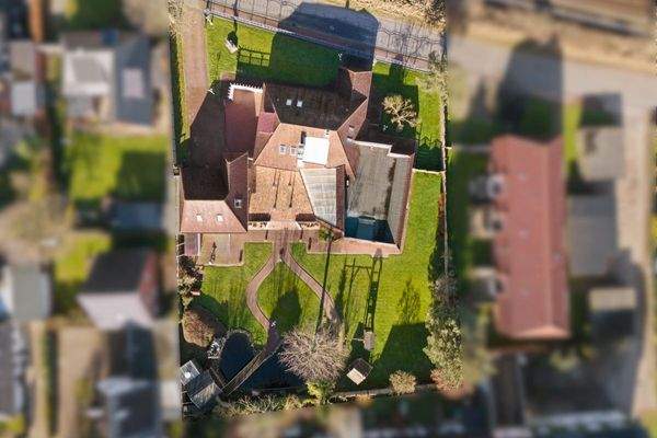 Das Anwesen aus der Luft