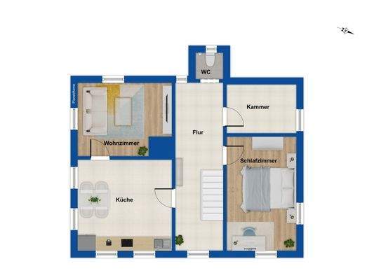 Grundriss Obergeschoss