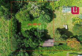 Luftbild mit Fläche