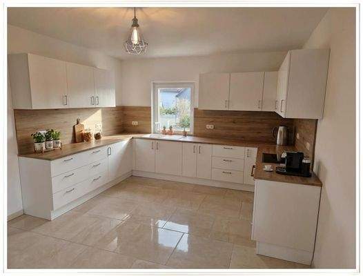 Eine Küche mit viel Platz